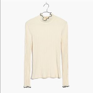 Madewell Ribbed Long Sleeve Turtleneck